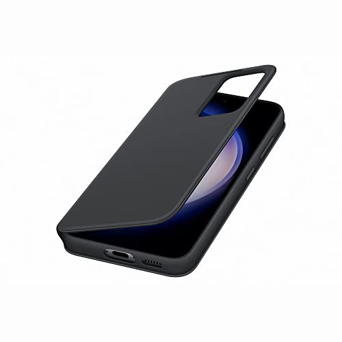 Samsung, Capa Original Clear View Policarbonato Preta Galaxy S23