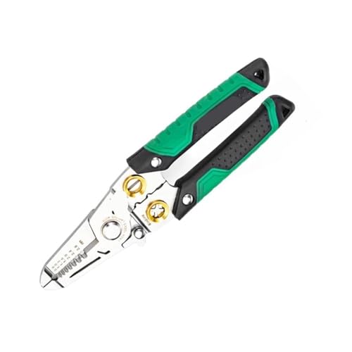 7 in 1 Wire Stripping Pliers Multifunction Electrician Cable Cutting Terminal Crimping Splitting Winding Line Hand Tools Wire Stripper(Color:LA112006)