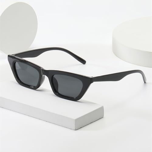 AJMIPO Small Frame Triangular Cat's Eye Sunglasses Women's Fashion Sun Glasses Men's Outdoor Hip-hop Eyewear UV4003