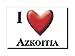 Enjoymagnets AZKOITIA (SS) Souvenir IMANES DE Nevera ESPAÑA PAÍS Vasco IMAN Fridge Magnet Corazon I Love
