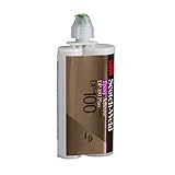 3M Scotch-Weld Epoxy Adhesive DP100, Clear, Two-Part Fast Cure Rigid Epoxy, High Shear Strength, High-Flow, Low Viscosity, Self-Leveling, 200 mL (6.76 fl oz) Duo-Pak, 12/Case