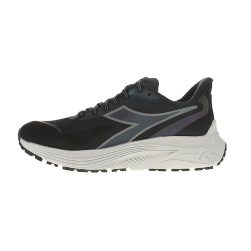 Diadora Womens Mythos Blushield 9 Vortice Hip Running Sneakers Shoes - Black, Silver3