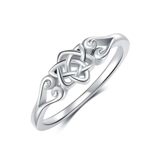 Image of Bee /Butterfly /Mustard Seed /Hummingbird /Cat /Rainbow Adjustable Ring for Women 925 Sterling Silver Spoon Rings for Women Size Fits Most People
