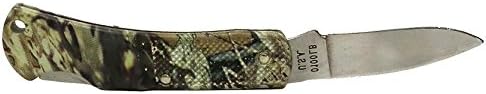 Moore Maker Inc. - 0100LB Camouflage Camo Single Blade Pocketknife - 3 Inches Closed