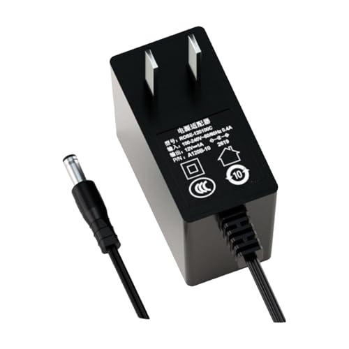 Adaptateur secteur 12V 1A avec câble DC de 1,5m et connecteur 5,5mm pour charge stable