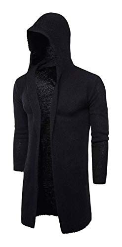 Sobretudo Trench Coat Masculino Frank Capull (Preto, M)
