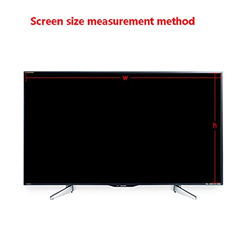 Protector de pantalla TV 65 con filtro anti reflejo de 1429X804mm para LCD 8