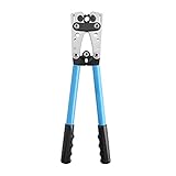 Allright Crimpzange Presszange Professionelle Kabelschuhe Quetschzange Kabelschuh Zange Satz 6-50 mm²