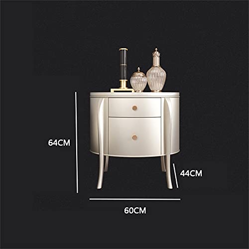 Table de chevet meuble rangement chambre bois massif 2 tiroirs 60cm