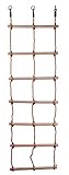 échelons fait en bois OTITU Just Fun Double echelle de Corde avec 7 échelons en Bois Lourd