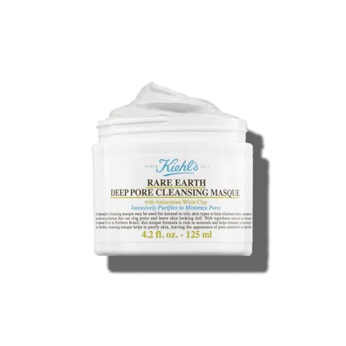 KIEHL'S Rare Earth Pore Cleansing Masque, 125 ml, reinigende Detox-Gesichtsmaske