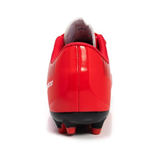 Image of Women Soccer Cleats Lace-Up Turf Football Shoes Indoor Outdoor Low-Top Fustal Soccer Training