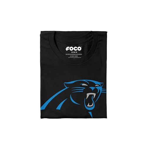 Image of FOCO Men's NFL Team Primary Logo Black Short Sleeve T-Shirt