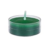 Hunter Green Tealight Candles