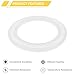 RIXIGOOD 100PCS 1.5 Inch Tri Clamp Silicone Gaskets for 1.5