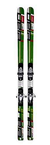 216cm Elan Race FX DH G17 Plate R45 Skis & Tyrolia Superlight 10.0 Bindings Package Combo (305-360mm Bindings Sole Size Range, 216cm)