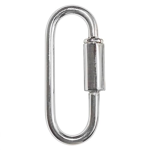 RCH Hardware QL-BR01-55 Brass Quicklink, 8 Gauge, Polished Chrome (2 Pack)