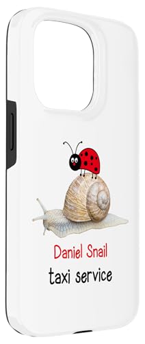 Daniel Snail Service de taxi et coccinelle Coque pour iPhone 15 Pro – vue 3