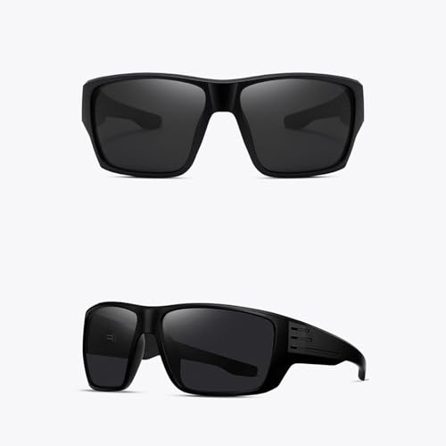 Sports Polarized Wrap Sunglasses For Men - Fishing Glasses UV Protection Rectangle3