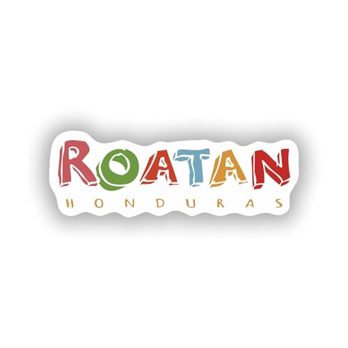 Stickers for Everyone Sticker Roatan Honduras Caribbean Decal for Car Truck Bumper Laptop Vinyl...