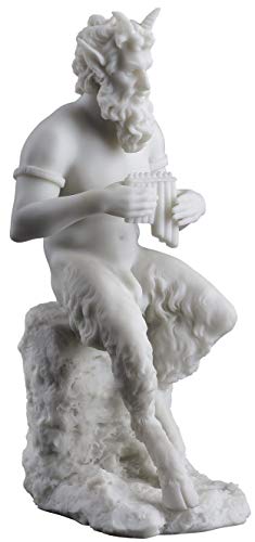 Estatua Dios Pan Gran Escultura Mitología Griega Resina miniatura 6