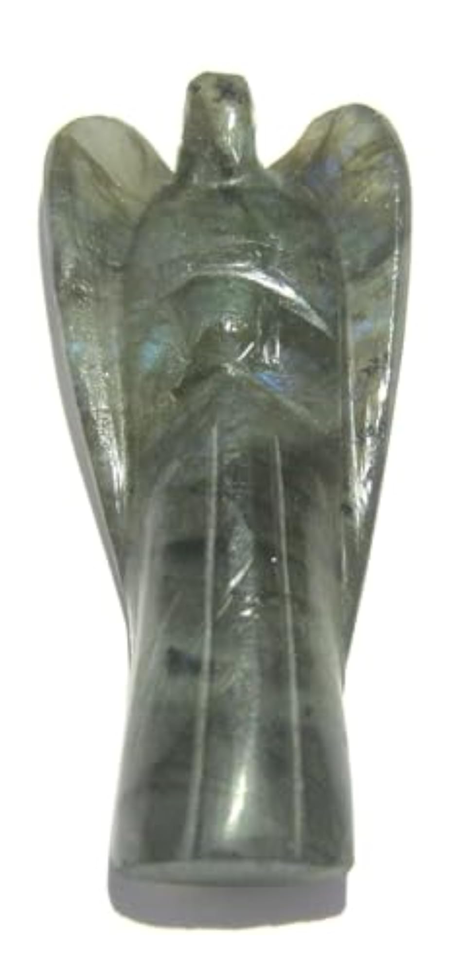 Labradorite Carved Guardian Angel, Healing Wellness