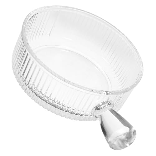 Cabilock Ciotola per Insalata in con Manico per Servire La Frutta Elegante Ciotola per Servire Insalate Miste