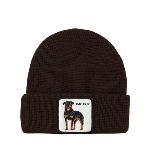 Casquette Goorin Bros marron foncé résistant aux déformations en acrylique Ruff Stuff