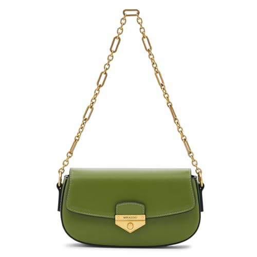 Image of Miraggio Moira Shoulder Bag For Women Stylish With Statement Chain Shoulder Strap | Shoulder Bag For Party & Everyday Use