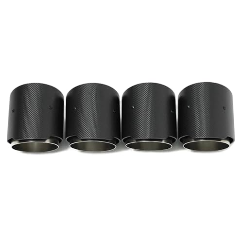 Embouts d'échappement en carbone isolant thermique pour sorties BMW M2 M3 M4