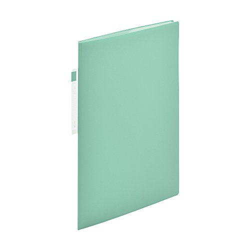 リヒトラブ クリヤーブック オープンポケット A4 10ポケット ライトグリーン N7674-19