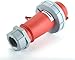 1pc 4P 32A IP67 Waterproof Industrial Plug | Dustproof Mobile Plug for Stage Lighting & Data Centers