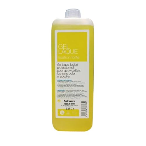 Hairgum Gel Laque Litre ARILAND pour une fixation forte au quotidien