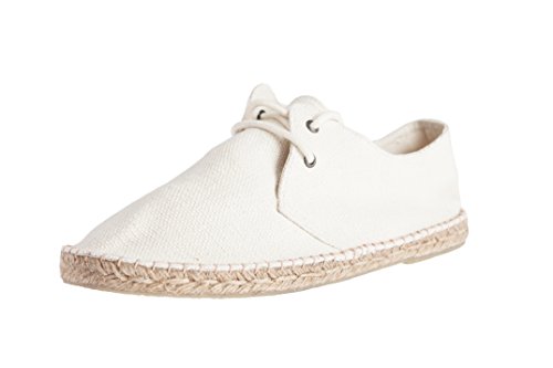 Casimiro Perez Hombre CANCUNU Alpargata Blanco Size: 45 EU