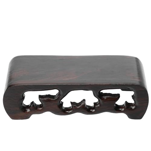 ADOCARN Rectangular Solid Wood Pedestal Base Vintage Retro Wood Display Stand for Flowerpots Bonsai Planters and Delicate Crafts Smooth Surface Easy to Clean Platform for Home Decor