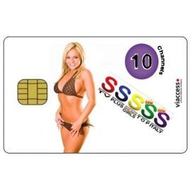 Preisvergleich Produktbild Satisfaction Television 10 Channel Karte