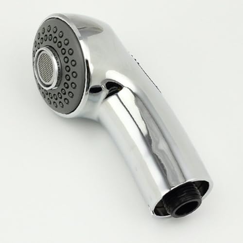 Filteilect Tête de pulvérisation extractible chromée compatible avec les robinets Grohe Zedra Europlus 46312IE0 46298IE0 de rechange avec fonction double jet