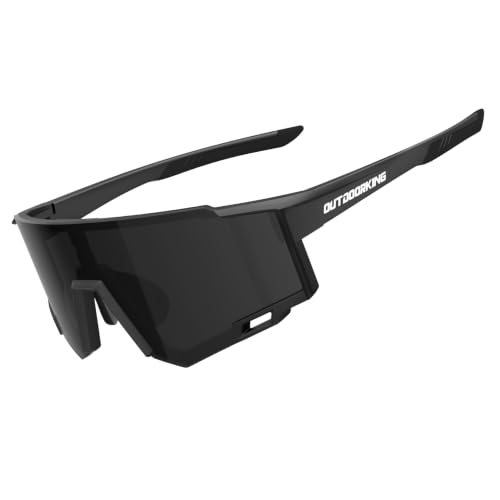 Image of Sport Polarized Sunglasses for Men and Women, Stylish and Lightweight Cycling Sunglasses with UV400 Protection