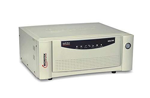 Microtek Super Power 700 Advanced Digital 600VA/12V Inverter, Support 1 Battery with 2 Year Warranty for Home, Office & Shops