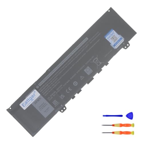 Battger F62G0�AFG62GO �AP83G002�m�[�g�p�\�R���o�b�e���[ For Dell Inspiron 13 5370 7370 7373 7380 7386 Or Vostro 13 5370 �ɓK�� 11.4 V 3333�~���A���y�A 