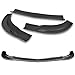 Q1-TECH, Front Bumper Lip fit for Compatible with 2008 - 2011 Mercedes-Benz C300 / C350 Sedan (W204) , Front Lip Spoiler Air Chin Body Kit Splitter Painted Carbon Fiber ABS , Sport-Style