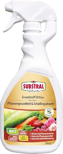 Substral Naturen Bio Grundstoff Urtica, unterstützt Pflanzengesundheit, Schädlingsabwehr und Befallminderung, 750 ml