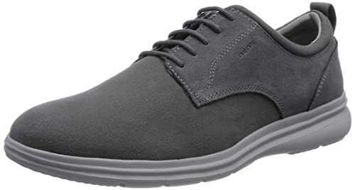 Geox U Sirmione, Sneakers Hombre, Grey 10, 44 EU