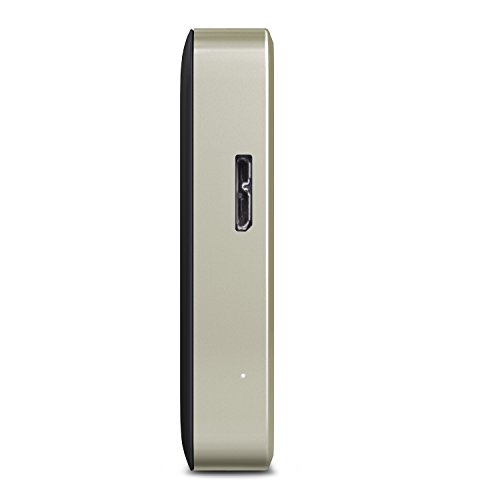 Wd 2Tb Gold My Passport Ultra Metal Anniversary Edition Portable External Hard Drive - - Wdbezw0020Bcg-Nesn #TOP2