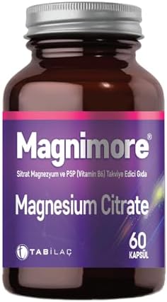 Magnimore Magnezyum Sitrat & P5P 60 Bitkisel Kapsül — Amazon ürün görseli