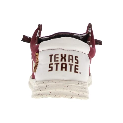 Vaccari Men's Nate NCAA Slip-On Canvas Loafers | Comfortable & Light-Weight Casual Shoes4