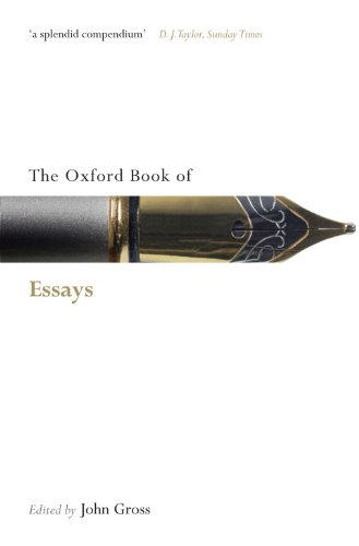 Portada de The Oxford Book of Essays