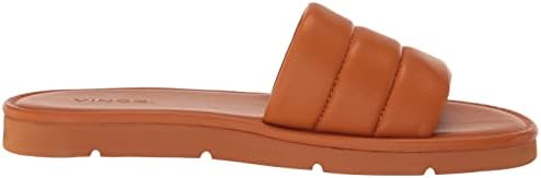 Vince Womens Olina Slide Sandal Burnt Orange 5 M | Image 5