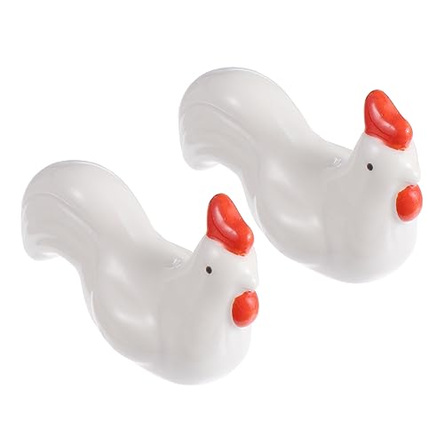 Jouet de poulet et statue de coq décoration d'animal pour maison