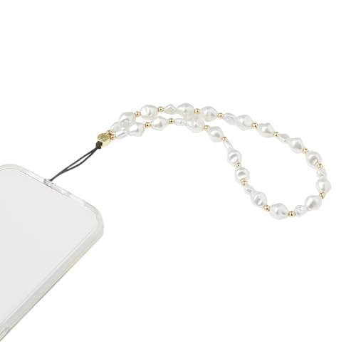 Image of PopSockets Wristlet Phone Strap, Wrist Strap for Phone, Device Holder, Cute PopSockets - Pearlescent